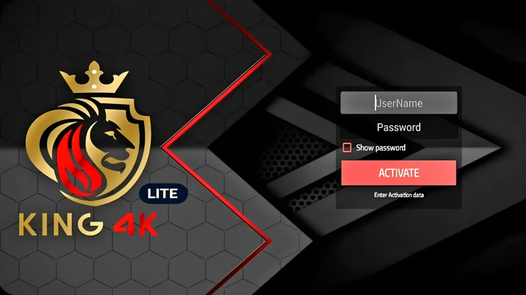 سيرفر كينج King 4K IPTV King 4K IPTV App