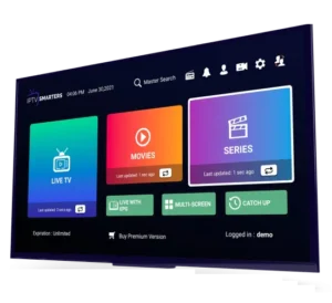 تلفزيون سمارت Smart TV اشتراك IPTV على تلفزيون سمارت Smart TV