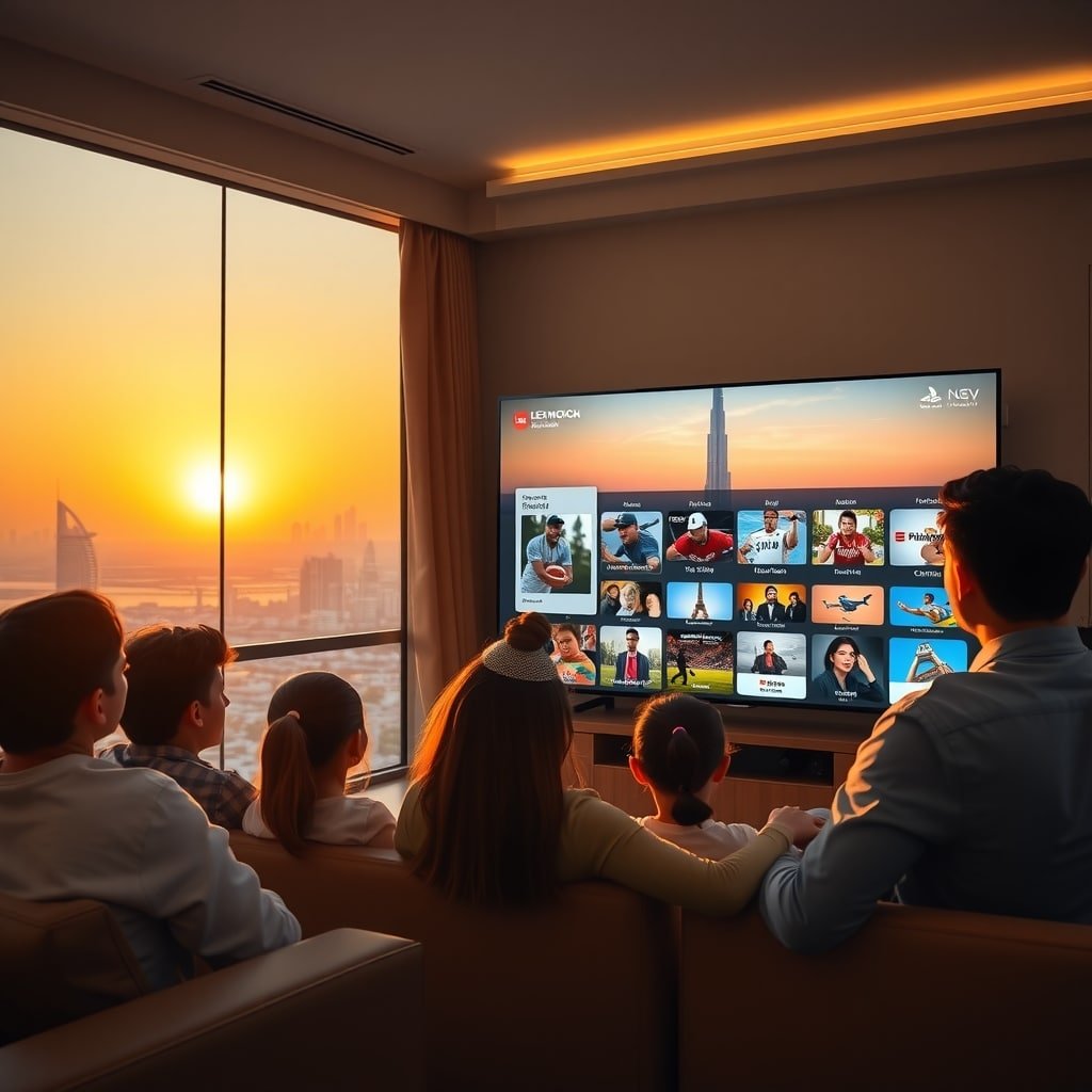 القنوات الاماراتية على iptv القنوات الإماراتية والدولية على IPTV لبيت متعدد اللغات في دبي