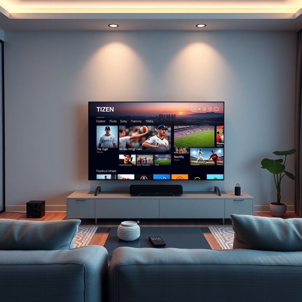 طريقة تشغيل iptv على شاشة سامسونج تشغيل IPTV على شاشة سامسونج بنظام Tizen وتثبيت التطبيق من المتجر
