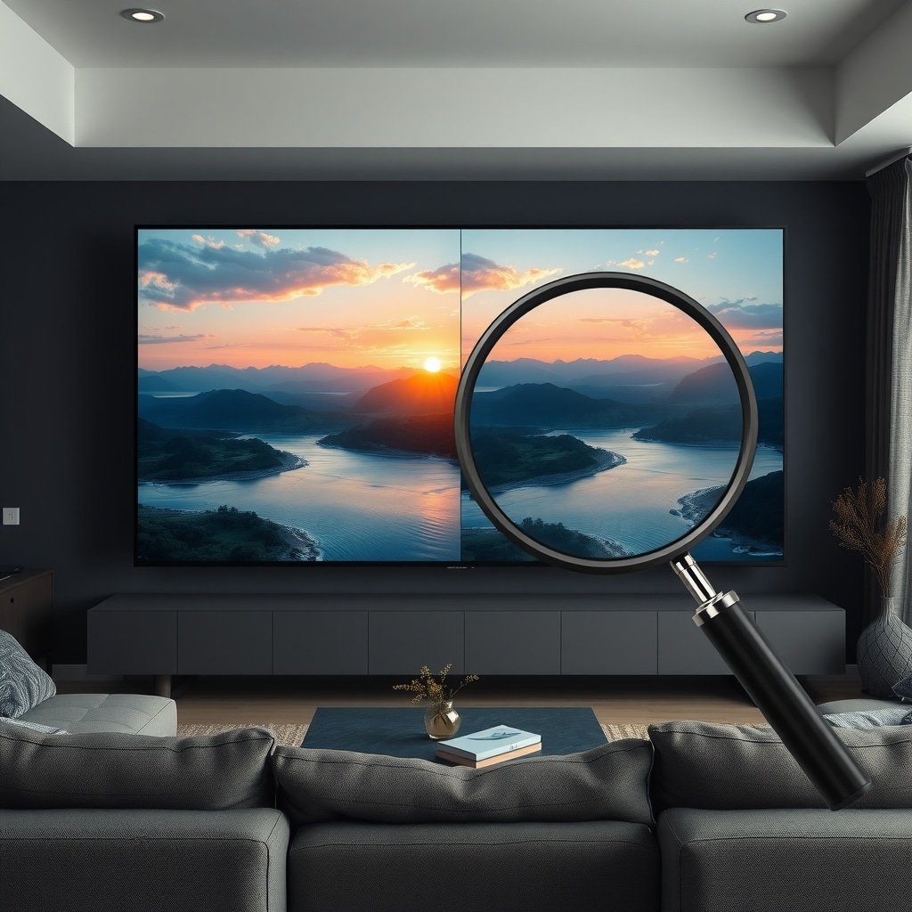 الفرق بين 4k الحقيقي و 4k الاسمي الفرق بين 4K الحقيقي والاسمي في بث IPTV وكيفية فحص الجودة