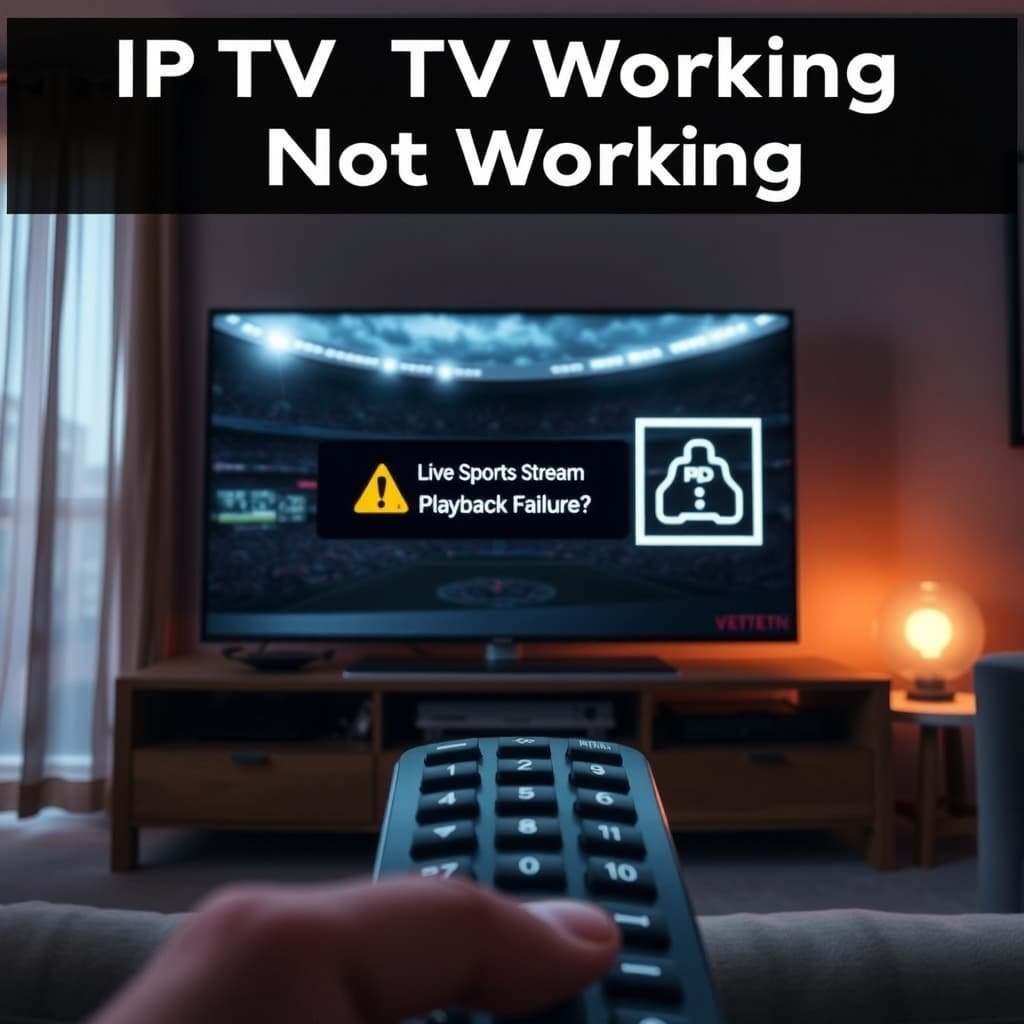 iptv لا يعمل دليل رسائل الخطأ الشائعة في تطبيقات IPTV وحلولها العملية
