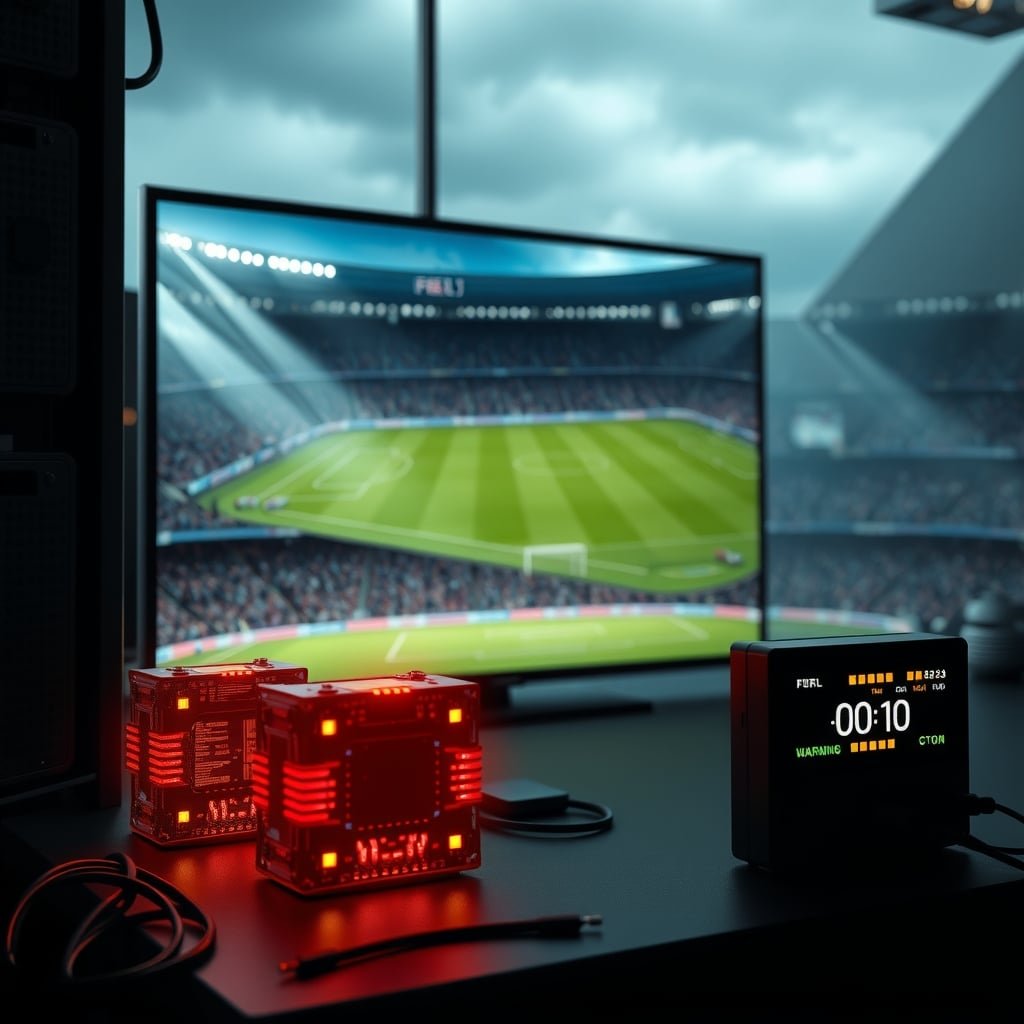 لماذا تنهار السيرفرات وقت المباريات أسباب انهيار سيرفرات IPTV وقت المباريات الكبرى وكيفية الاستعداد