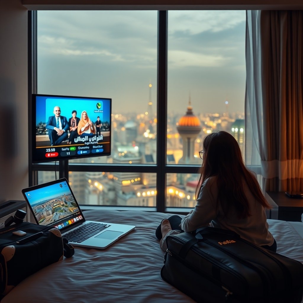 هل يعمل اشتراك iptv في الخارج تشغيل اشتراك IPTV في الخارج أثناء السفر وتأثير المسافة على الجودة