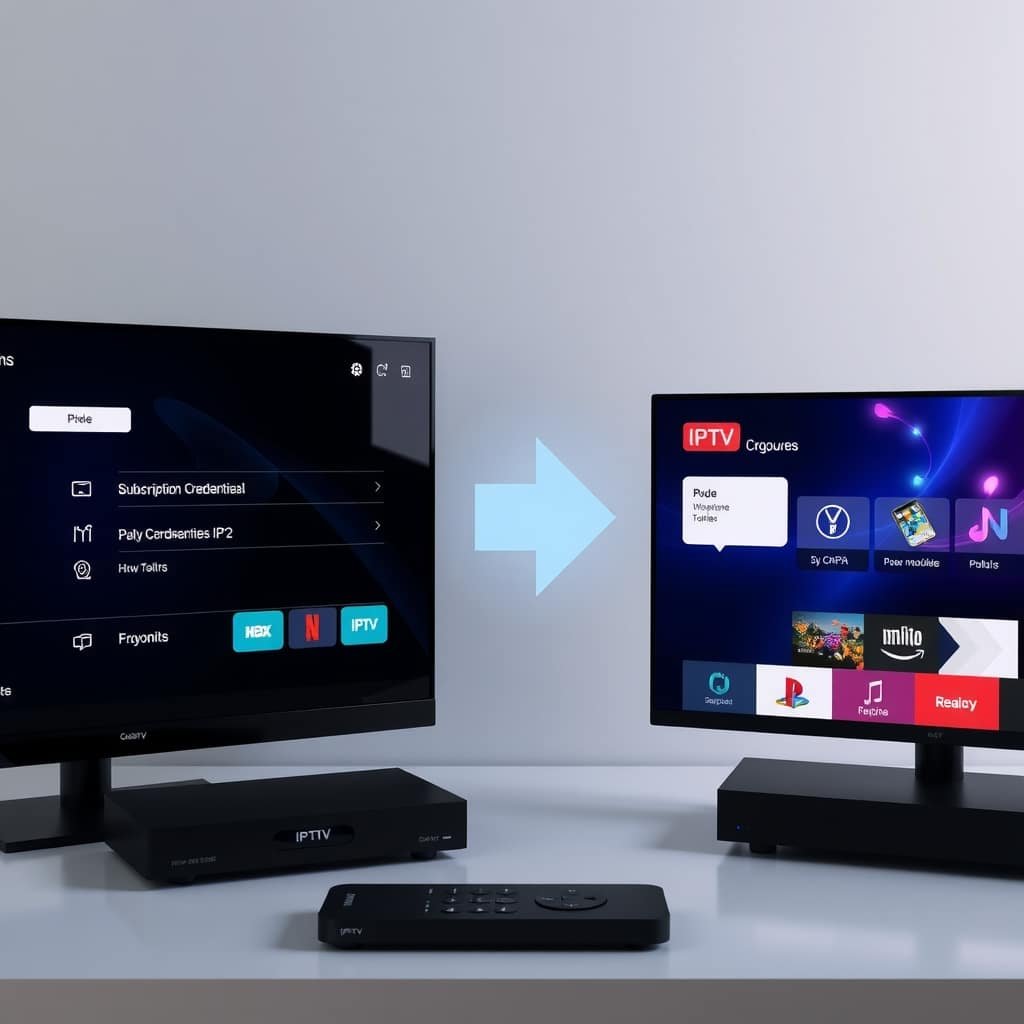 نقل اشتراك iptv الى تطبيق اخر نقل اشتراك IPTV إلى تطبيق مشغل آخر مع الحفاظ على البيانات